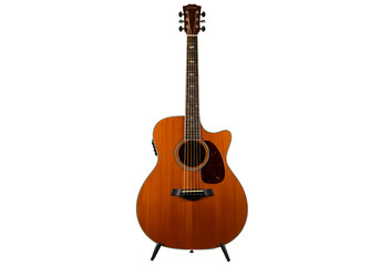 Obraz premium Taylor 114ce Acoustic Guitar Stunning Sound Craftsmanship isolated on transparent background