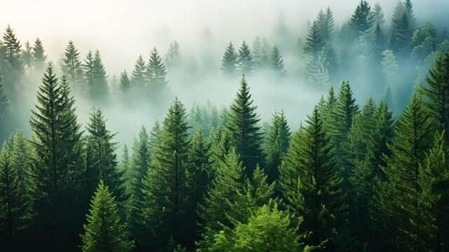 Aerial 4k footage flying through trees for a dramatic reveal into the forest of the Gallatin Mountains in rural Montana.
