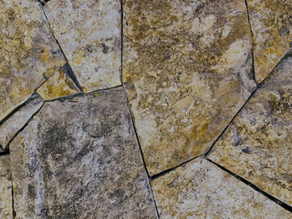 Natural stone wall textured background.