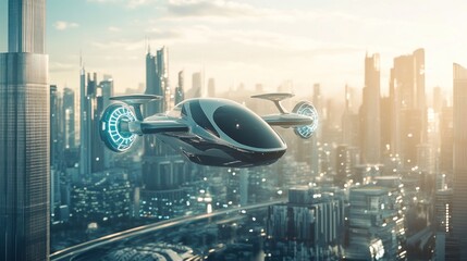 Futuristic city transport (1)