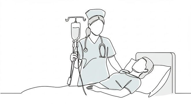Home Health Nurse clip art preview