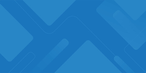 Modern Abstract Blue Geometric Pattern with Flowing Lines for Corporate Presentation Background