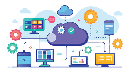 AI Model Concept Vector Design.