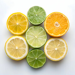 Fototapeta premium raw cross ingredient studio citrus