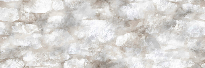 Stone-hued antique wall, watercolor abstract rendering of texture. - Seamless , pattern , background , tile