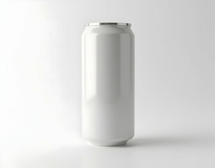 White Aluminum Can