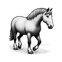 Horse vector illustration