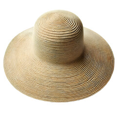 Cutout hat on transparent background