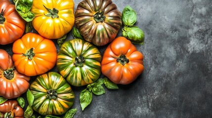 Close up of slicing ripe tomatoes cooking Garden fresh no text
