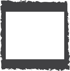 Obraz premium Squares decorative frame with in rectangle border for card, tag, invitation