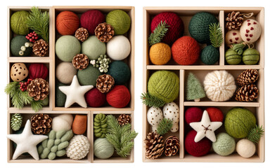 Christmas ornaments for holiday decor
