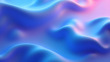 Obraz premium Dreamy Abstract Wallpaper: Blue and Pink