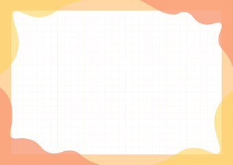 Obraz premium お洒落な幾何学フレーム