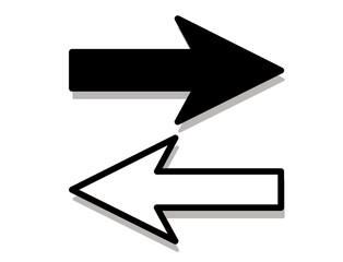 Arrow 11-3 : arrow, icon, direction, vector, symbol, sign, choosing, path,web site