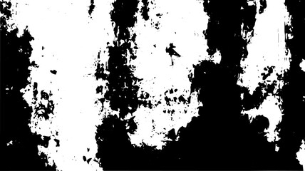 Grunge Black and White Peeling Paint Texture for Distressed Backgrounds and Artistic Designs