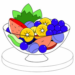 bowl of fruit