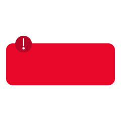 Red Warning Alert Frame
