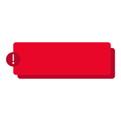 Red Warning Alert Frame