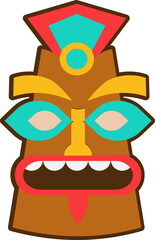 Tiki Tropical Beach Party Element