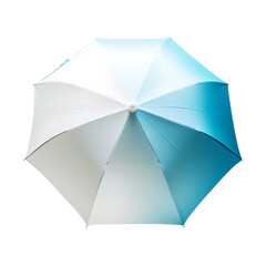 Minimalist Travel Beach Umbrella with a Sleek Modern Design Isolated on Transparent Background
