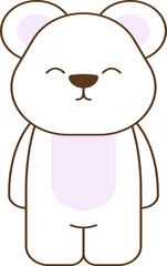 Adorable Animal Cartoon Character Element