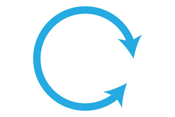 Repeat arrow button, refresh icon, circle arrow,