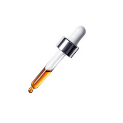 Amber Essential Oil Dropper Close-up