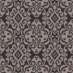 pattern batik flower damask ethnic boho ikat texture tribal geometric background