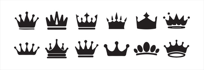 Elegant Queen Tiara Vector Illustration © MDABDUR