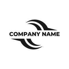 generic circle logo design , business logo , vector , symbol , company logo,background, emblem, swirl, infinity, circular