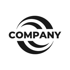 generic circle logo design , business logo , vector , symbol , company logo,background, emblem, swirl, infinity, circular