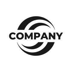 generic circle logo design , business logo , vector , symbol , company logo,background, emblem, swirl, infinity, circular