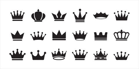 Luxury Queen Crown Silhouette