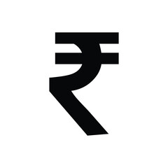 Indian rupee icon logo set vector . Vector Illustration .EPS 20 . 