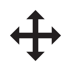 four way arrows icon
