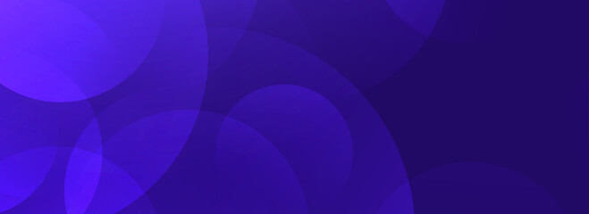 Glowing purple gradient circle background. Geometric technology overlap sphere wallpaper. Abstract bokeh texture for poster, banner, business template, medical design. Vector round spot backdrop