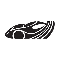 Car Logo Design Vector, Unique and Professional Car Logo Design, Car Silhouette 