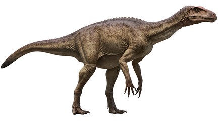 Majestic Baryonyx Dinosaur: A Realistic Paleontological Illustration