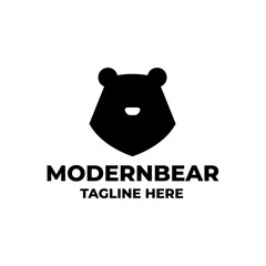 Modern Bear Logo