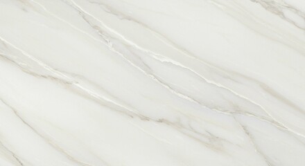 Obraz premium Elegant White Marble Texture with Grey Veining High Resolution Background Image