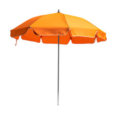 Modern Compact Beach Umbrella with a Bold Innovative Isolated on Transparent Background