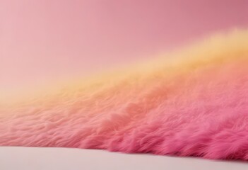 Fuzzy ombre effect, pink to yellow transition, backdrop, light, design