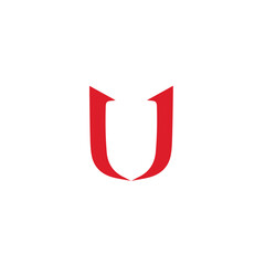 Logo Letter U Simple Design