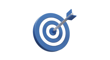 Target with Arrow Illustration