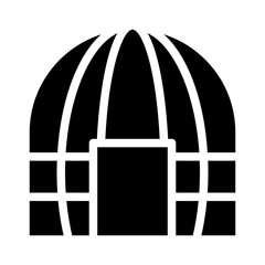 wigwam glyph icon © wahyu