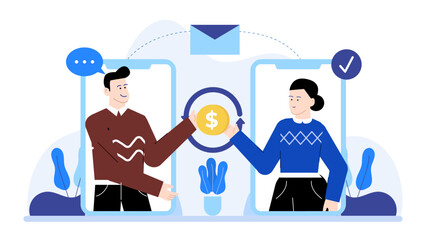 customer retention and loyalty program concept