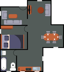 House Plan Illustration