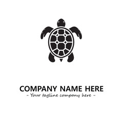 Turtle logo design vector illustration