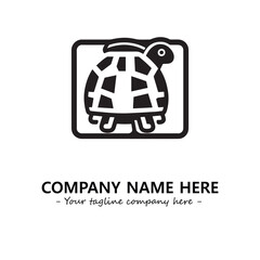 Turtle logo design vector illustration
