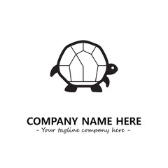 Obraz premium Turtle logo design vector illustration
